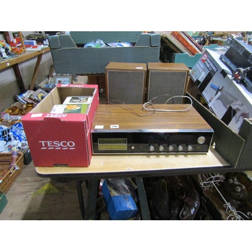 296 - 8 TRACK STEREO, SPEAKERS AND TAPES