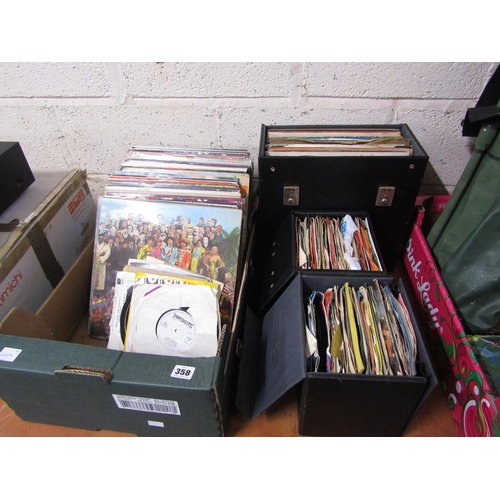 358 - QTY OF RECORDS TO INCL BEATLES