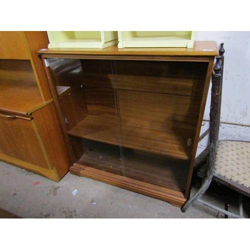 553 - TEAK BOOKCASE