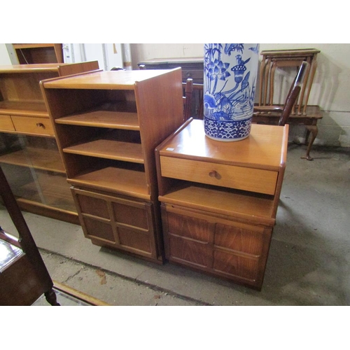 568 - TWO NATHAN TEAK UNITS