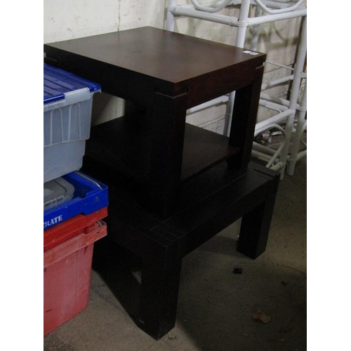 624 - TWO OCCASIONAL TABLES