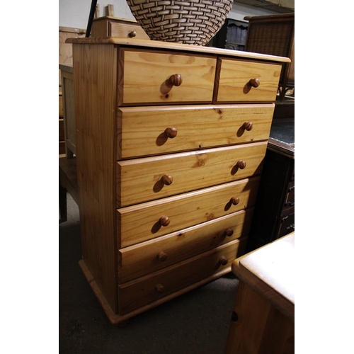 639 - MODERN PINE CHEST