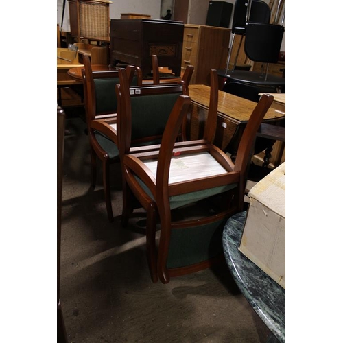 645 - FOUR DINING CHAIRS