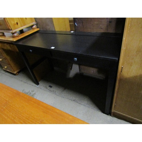 659 - TWO DRAWER SIDE TABLE