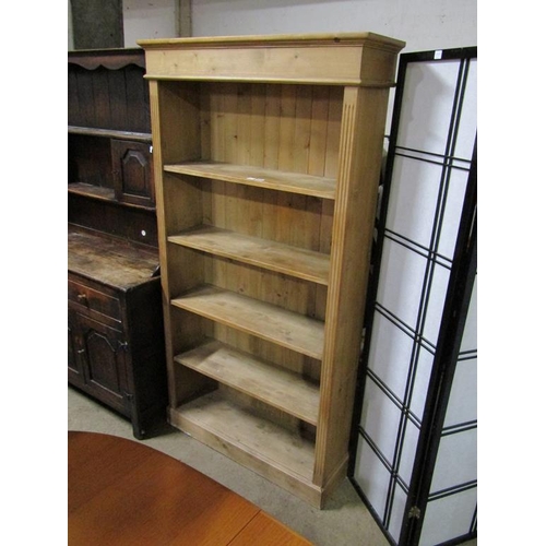 684 - MODERN PINE BOOKCASE