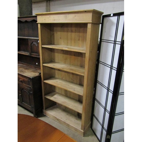 684 - MODERN PINE BOOKCASE