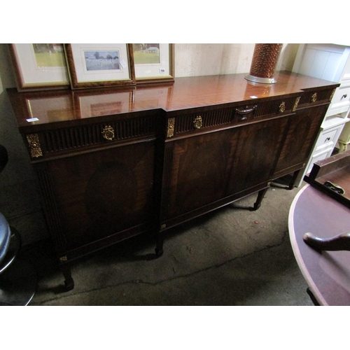 704 - BOW FRONT SIDEBOARD