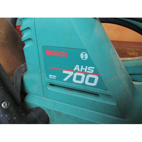 718 - TWO BOSCH HEDGECUTTERS