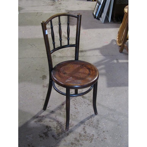 743 - TWO BENTWOOD CHAIRS