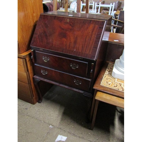 745 - REPRODUCTION MAHOGANY BUREAU