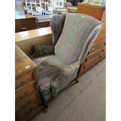 748 - WING BACK ARMCHAIR