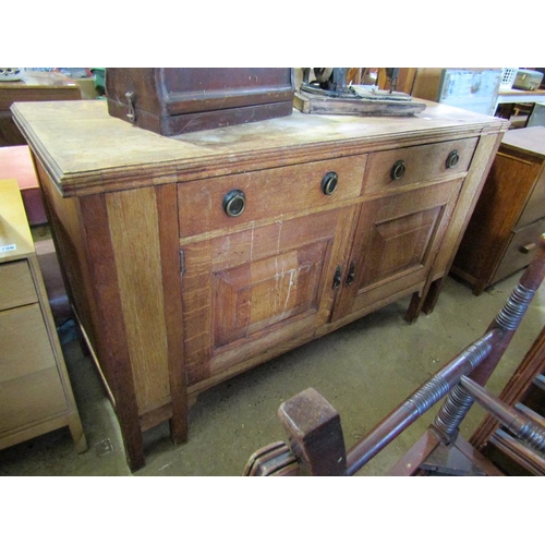 784 - 1930s OAK SIDEBOARD