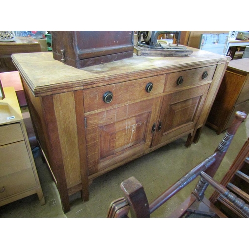 784 - 1930s OAK SIDEBOARD