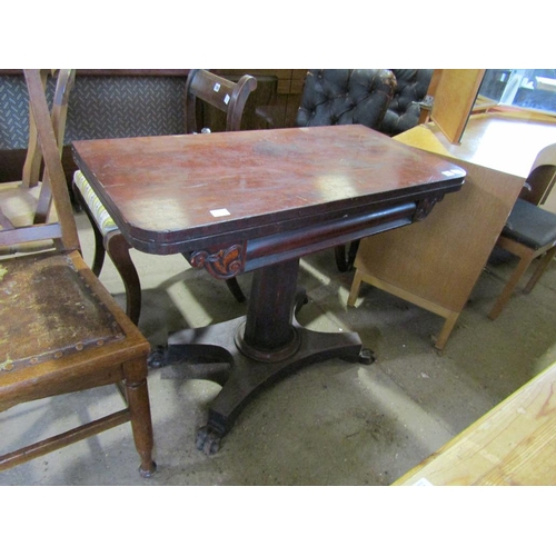 787 - VICTORIAN CARD TABLE