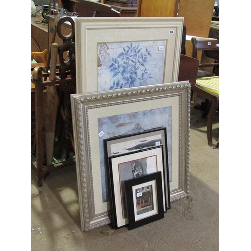 818 - COLLECTION OF PRINTS