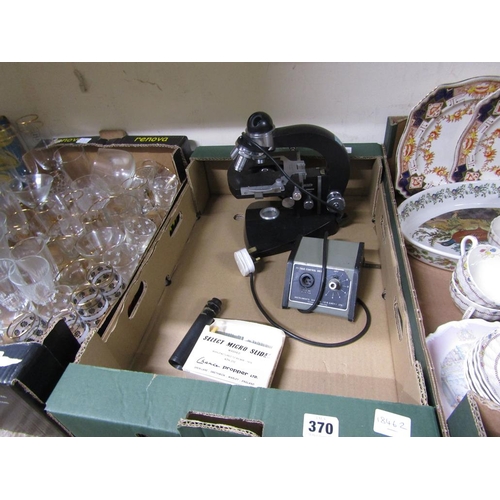 370 - SCIENTIFIC MICROSCOPE ETC