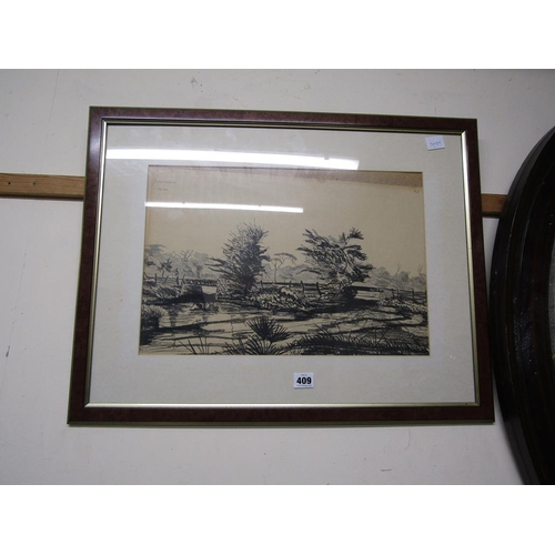 409 - FRAMED PRINT