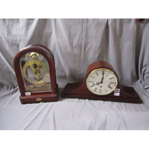 465 - TWO CLOCKS TO INCL SKELETON