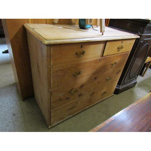 770 - VICTORIAN PINE CHEST