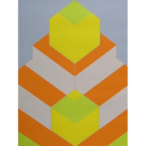 1229 - JOE TILSON 1967 - LIMITED EDITION PRINT, UNFRAMED, 57CM X 56CM