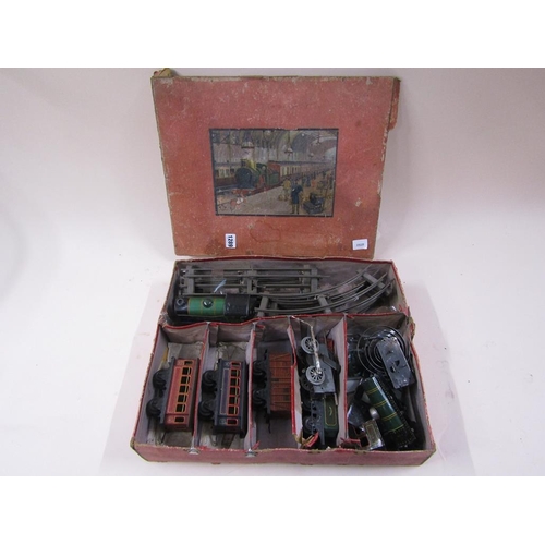 1289 - COLLECTION OF O GAUGE MODEL RAILWAY IN BOX