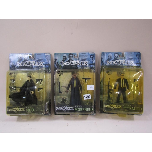 1290 - THREE MATRIX BOXED FIGURES