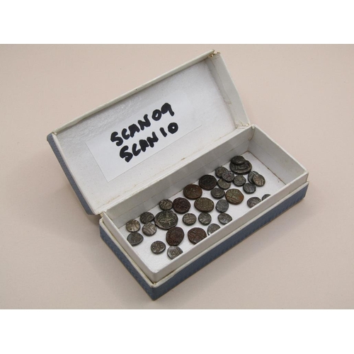 1469 - BOX OF INDIAN/ISLAMIC SILVER/COPPER COINS