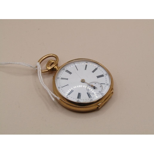 1481 - FRENCH 18ct POCKET WATCH