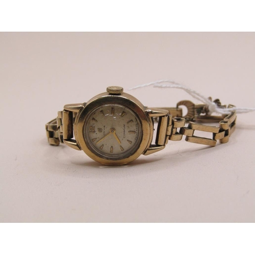 1482 - CYMA 9ct GOLD LADIES WATCH