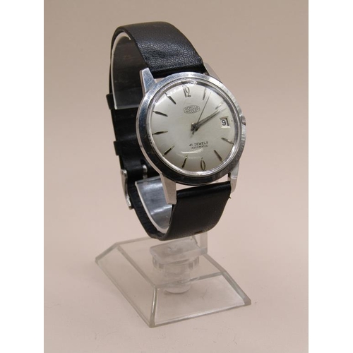 1486 - ACHILLE NICOLET GENTS WATCH IN ORIGINAL BOX