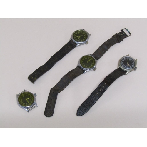 1488 - FOUR BULOVA A-11 MILITARY WATCHES