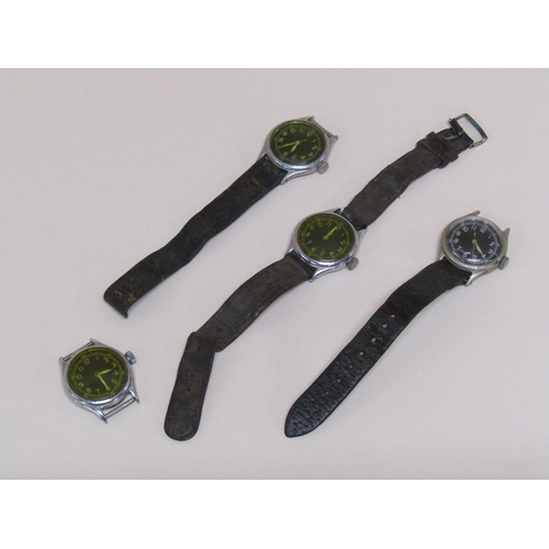 1488 - FOUR BULOVA A-11 MILITARY WATCHES