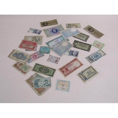 1681 - MIXED BANKNOTES