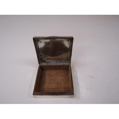 1699 - SILVER CIGARETTE BOX