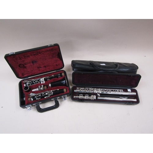 1348 - YAMAHA CLARINET; YAMAHA FLUTE