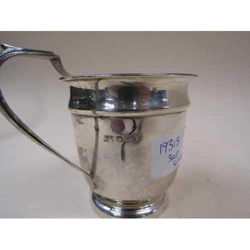 1737 - VINERS SILVER CREAM JUG 3ozt