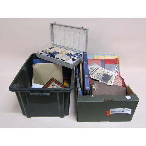 1779 - TWO BOXES OF MIXED PHOTOGRAPHS, SLIDES ETC