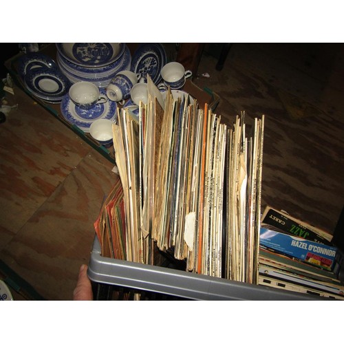 294 - BOX OF RECORDS