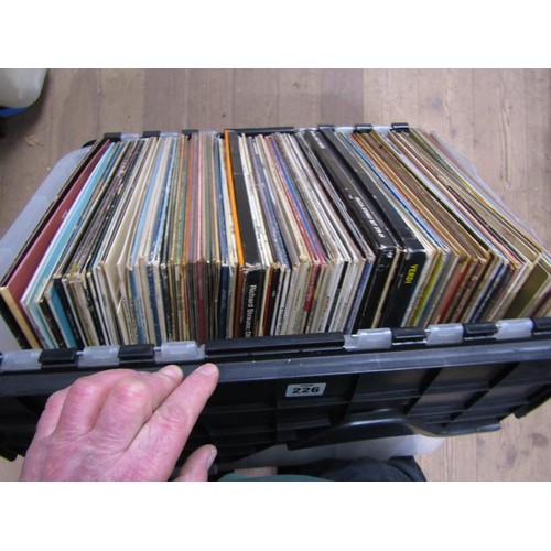 330 - CRATE OF RECORDS