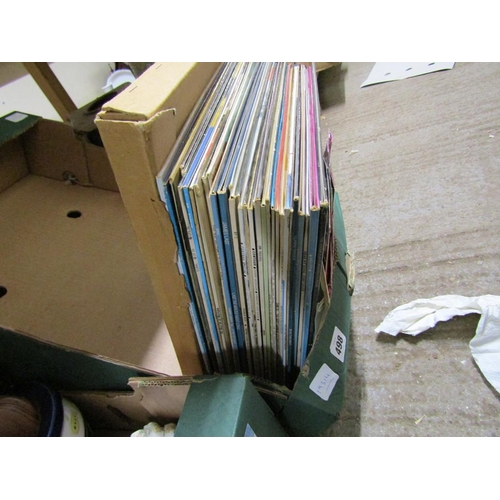 498 - BOX OF RECORDS