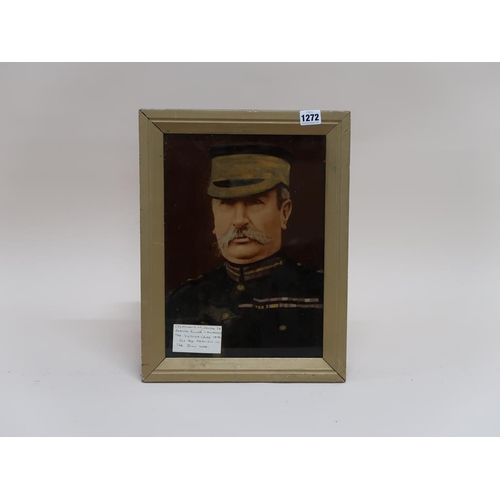 1272 - PHOTOGRAPHIC PORTRAIT OF GENERAL SIR REDVERS BULLER, F/G, 34CM X 24CM