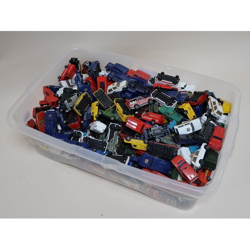 1288 - TWO BOXES OF MIXED DIECAST VEHICLES - VARIOUS MAKES