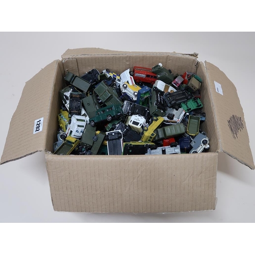 1292 - BOX OF MIXED DIECAST VEHICLES