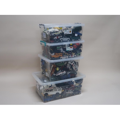 1306 - FOUR BOXED OF MIXED DIECAST VEHICLES