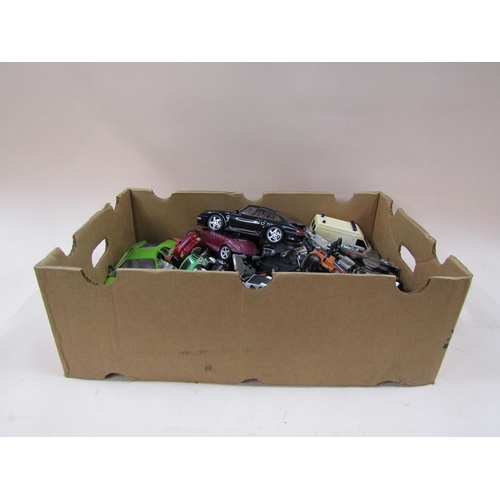 1341 - BOX OF MIXED DIECAST VEHICLES AND AIRCRAFT