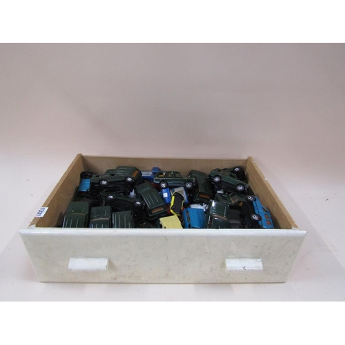 1331 - BOX OF DIECAST RANGE ROVER'S AND OTHER VEHICLES