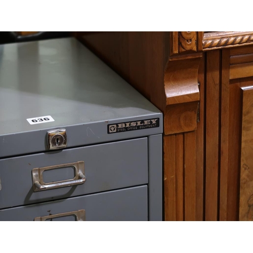 636 - BISLEY FILING CABINET