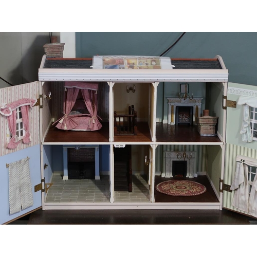 677 - DOLLS HOUSE AND ACCESSORIES