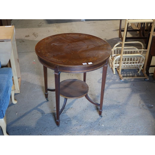 740 - EDWARDIAN INLAID CENTRE TABLE