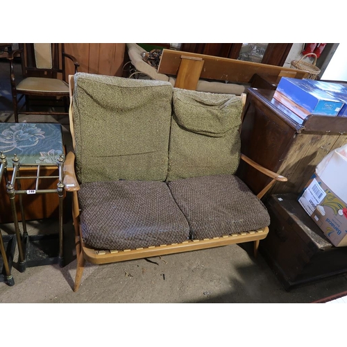 744 - ERCOL TWO SEATER SETTEE